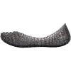 imagemini melissa Campana Papel Flats for Kids  Comfortable ampamp Cute ClosedToe Jelly Flat Shoes with Interwoven CutOut Design for GirlsBlack