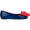 imagemini melissa Girls Sweet Love  Disney Princess Jelly Ballet Flat for Kids  Jelly Ballerina Shoes for Girls DisneyInspired Ballet FlatSnow White  Metallic BlueRed