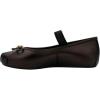 imagemini melissa Sophie Ballet Mary Jane Flats for Babies ampamp ToddlersMetallic Black