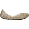 imagemini melissa Campana Papel Flats for Kids  Comfortable ampamp Cute ClosedToe Jelly Flat Shoes with Interwoven CutOut Design for GirlsGold Glitter