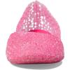 imagemini melissa Campana Papel Flats for Kids  Comfortable ampamp Cute ClosedToe Jelly Flat Shoes with Interwoven CutOut Design for GirlsPink