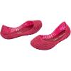 imagemini melissa Campana Papel Flats for Kids  Comfortable ampamp Cute ClosedToe Jelly Flat Shoes with Interwoven CutOut Design for GirlsRed GlitterSilver