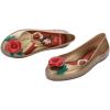 imagemini melissa Girls Sweet Love  Disney Princess Jelly Ballet Flat for Kids  Jelly Ballerina Shoes for Girls DisneyInspired Ballet FlatBeauty and the Beast