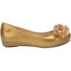 imagemini melissa Girls Ultragirl Springtime Kids Ballet FlatBeige Glitter