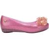 imagemini melissa Girls Ultragirl Springtime Kids Ballet FlatGlitter Pink