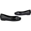 imagemini melissa Sweet Love Cap Toe Ballet Flats for Big Kids  Jelly Shoes for Girls with Cute Bow Toe Accent and Adjustable StrapsBlack
