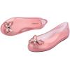 imagemini melissa Sweet Love Fly Jelly Flats for Girls Girls Ballet Flats wButterfly Design Ballerina Flats Kids Jelly ShoesGlitter Pink