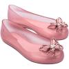 imagemini melissa Sweet Love Fly Jelly Flats for Girls Girls Ballet Flats wButterfly Design Ballerina Flats Kids Jelly ShoesGlitter Pink
