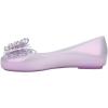 imagemini melissa Sweet Love Fly Jelly Flats for Girls Girls Ballet Flats wButterfly Design Ballerina Flats Kids Jelly ShoesPearly Lilac