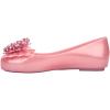 imagemini melissa Sweet Love Fly Jelly Flats for Girls Girls Ballet Flats wButterfly Design Ballerina Flats Kids Jelly ShoesPearly Pink