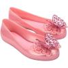 imagemini melissa Sweet Love Fly Jelly Flats for Girls Girls Ballet Flats wButterfly Design Ballerina Flats Kids Jelly ShoesPearly Pink