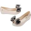 imagemini melissa Ultragirl Classic Bow Ballet Flats for KidsBeigeBlack