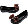 imagemini melissa Ultragirl Classic Bow Ballet Flats for KidsBlackTortoise Shell