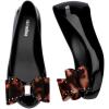 imagemini melissa Ultragirl Classic Bow Ballet Flats for KidsBlackTortoise Shell