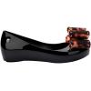 imagemini melissa Ultragirl Classic Bow Ballet Flats for KidsBlackTortoise Shell