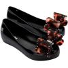 imagemini melissa Ultragirl Classic Bow Ballet Flats for KidsBlackTortoise Shell