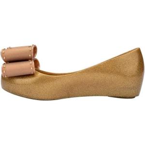 imagemini melissa Ultragirl Classic Bow Ballet Flats for KidsPearly Beige