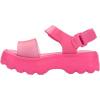imagemini melissa Kick Off Platform Sandals for Kids  Chunky Platform Jelly Sandals for Girls Kids Summer Shoes Girls SandalsPink