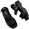 imagemini melissa Kick Off Platform Sandals for Kids  Chunky Platform Jelly Sandals for Girls Kids Summer Shoes Girls SandalsBlack