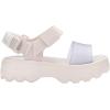 imagemini melissa Kick Off Platform Sandals for Kids  Chunky Platform Jelly Sandals for Girls Kids Summer Shoes Girls SandalsWhite