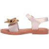 imagemini melissa Mar Girls Sandals  Bubble Jelly Sandal Summer Sandals for Girls Adjustable Ankle Strap Kids Jelly ShoesMilky BeigeBrown