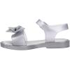 imagemini melissa Mar Girls Sandals  Bubble Jelly Sandal Summer Sandals for Girls Adjustable Ankle Strap Kids Jelly ShoesPearlish SilverSilver