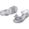 imagemini melissa Mar Girls Sandals  Bubble Jelly Sandal Summer Sandals for Girls Adjustable Ankle Strap Kids Jelly ShoesPearlish SilverSilver
