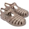 imagemini melissa Possession Kids Sandal  Comfortable Fisherman Style Kids Jelly Shoes for Toddlers and Girls Adjustable FitBeige Glitter