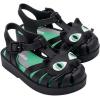 imagemini melissa Possession Kids Sandal  Comfortable Fisherman Style Kids Jelly Shoes for Toddlers and Girls Adjustable FitBlackGreen