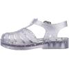 imagemini melissa Possession Kids Sandal  Comfortable Fisherman Style Kids Jelly Shoes for Toddlers and Girls Adjustable FitGlitter Clear