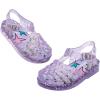 imagemini melissa Possession Kids Sandal  Comfortable Fisherman Style Kids Jelly Shoes for Toddlers and Girls Adjustable FitGlitter Lilac