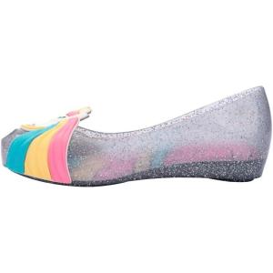 imagemini melissa Girls Ultragirl Unicorn Ballet FlatGlitter ClearPink