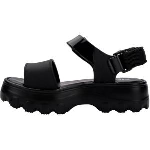 imagemini melissa Kick Off Platform Sandals for Kids  Chunky Platform Jelly Sandals for Girls Kids Summer Shoes Girls SandalsBlack