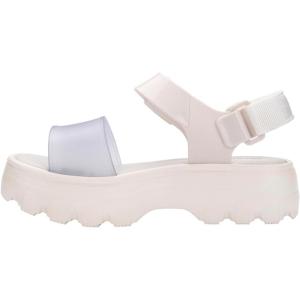 imagemini melissa Kick Off Platform Sandals for Kids  Chunky Platform Jelly Sandals for Girls Kids Summer Shoes Girls SandalsWhite
