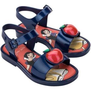 imagemini melissa Mar Girls Sandals  Bubble Jelly Sandal Summer Sandals for Girls Adjustable Ankle Strap Kids Jelly ShoesMetallic BlueRed