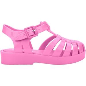 imagemini melissa Possession Kids Sandal  Comfortable Fisherman Style Kids Jelly Shoes for Toddlers and Girls Adjustable FitGlossy Pink