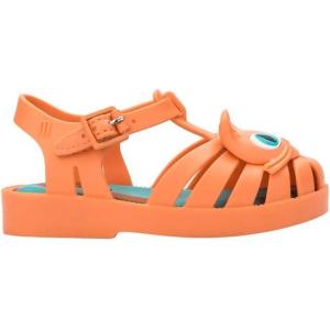 imagemini melissa Possession Kids Sandal  Comfortable Fisherman Style Kids Jelly Shoes for Toddlers and Girls Adjustable FitOrangeBlue