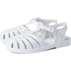 imagemini melissa Possession Kids Sandal  Comfortable Fisherman Style Kids Jelly Shoes for Toddlers and Girls Adjustable FitWhite