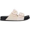 imagemini melissa Cozy Jelly Slides for Kids  Slipon Jelly Shoes Slip On Sandals for Girls Open Toe Summer Shoes AdjustableBlackBeige