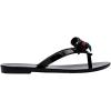 imagemini melissa Harmonic Collection Girls Flip Flops  Kids Slip On Sandals Jelly ShoesHarmonic M Lover  Black