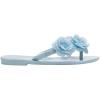 imagemini melissa Harmonic Collection Girls Flip Flops  Kids Slip On Sandals Jelly ShoesHarmonic Springtime  Blue