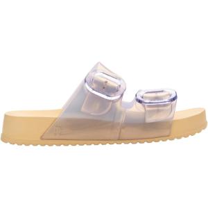 imagemini melissa Cozy Jelly Slides for Kids  Slipon Jelly Shoes Slip On Sandals for Girls Open Toe Summer Shoes AdjustablePearl Yellow