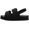 imagemini melissa Cozy Jelly Sandals for Toddlers ampamp Little Kids  Summer Sandal wAdjustable Back Strap Jelly Shoes for Girls ampamp BoysMatt Black