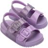 imagemini melissa Cozy Jelly Sandals for Toddlers ampamp Little Kids  Summer Sandal wAdjustable Back Strap Jelly Shoes for Girls ampamp BoysLilacGlitter