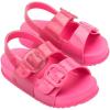 imagemini melissa Cozy Jelly Sandals for Toddlers ampamp Little Kids  Summer Sandal wAdjustable Back Strap Jelly Shoes for Girls ampamp BoysPinkGlitter