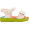 imagemini melissa Jump Sandals for Babies ampamp Toddlers  Papete Jelly Sandal wVelcro Fastener Comfy Sandals for Toddler GirlsGreenBeige