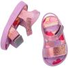 imagemini melissa Jump Sandals for Babies ampamp Toddlers  Papete Jelly Sandal wVelcro Fastener Comfy Sandals for Toddler GirlsLilacGlitter Lilac