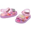 imagemini melissa Jump Sandals for Babies ampamp Toddlers  Papete Jelly Sandal wVelcro Fastener Comfy Sandals for Toddler GirlsLilacGlitter Lilac