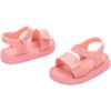 imagemini melissa Jump Sandals for Babies ampamp Toddlers  Papete Jelly Sandal wVelcro Fastener Comfy Sandals for Toddler GirlsPinkGlitter Pink