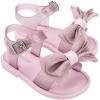 imagemini melissa Mar Hot Sandals for Babies ampamp Toddlers  Sparkly Sandals wHeart Buckle ampamp Bow for Baby Girls Kids Jelly ShoesMar Sweet  Glitter Pink